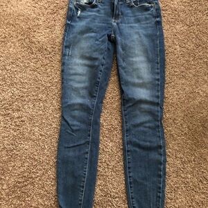 Paige Blue Skinny Jeans